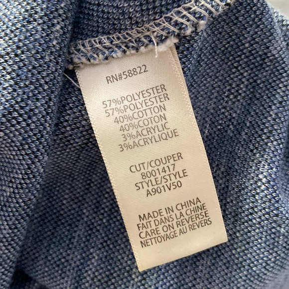 Max Studio White and Blue Textured Fit and Flare Cap Sleeve Short Dress - Picture 16 of 16